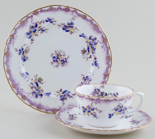 Cup, Saucer and Plate c1900